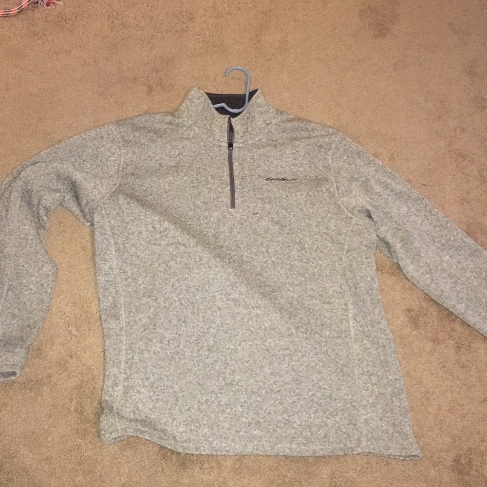 Eddie Bauer quarter zip sweater
